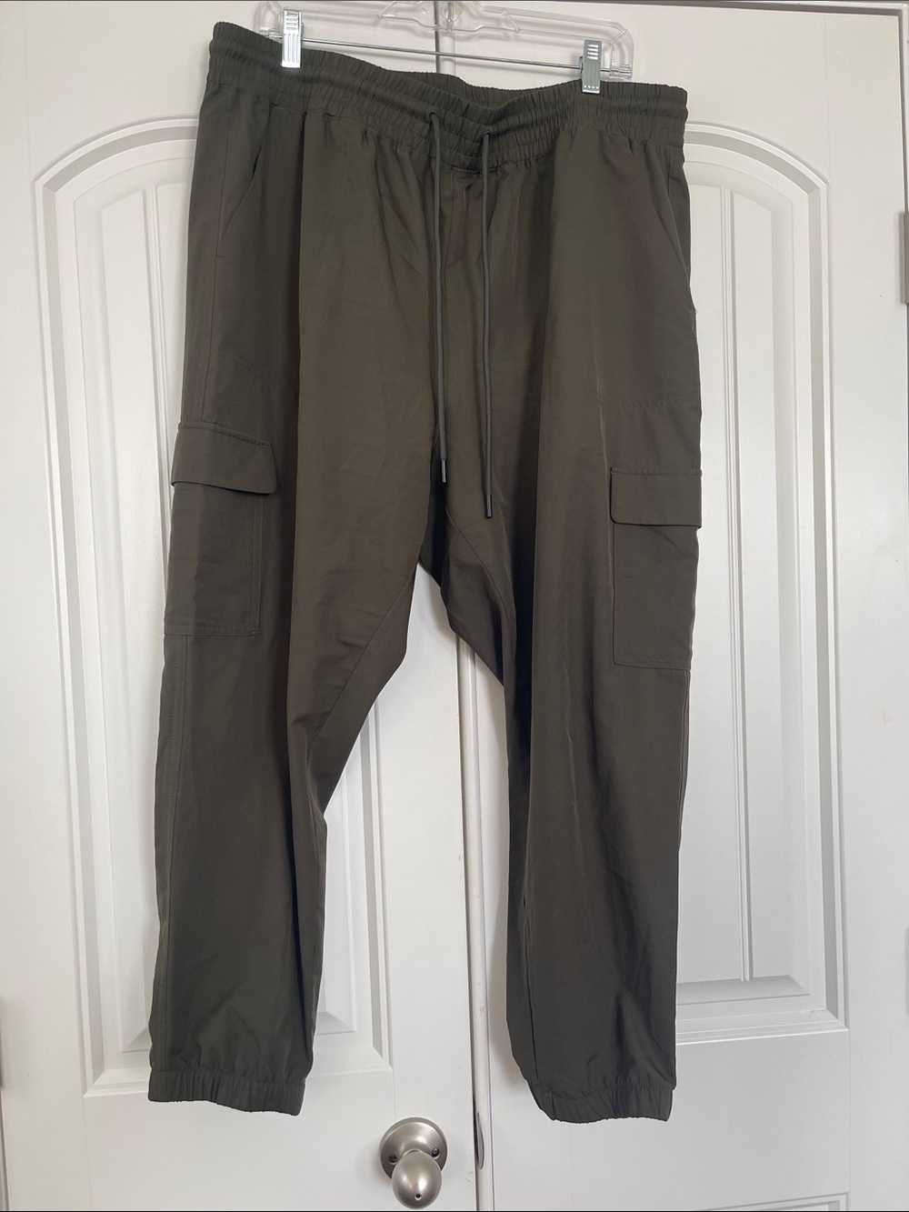 StretchTech Women’s Olive Cargo Pants Dry Quick XL